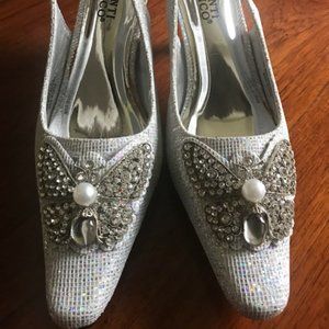 Vintage Valenti Franco Wedding Pumps Size 8 1/2